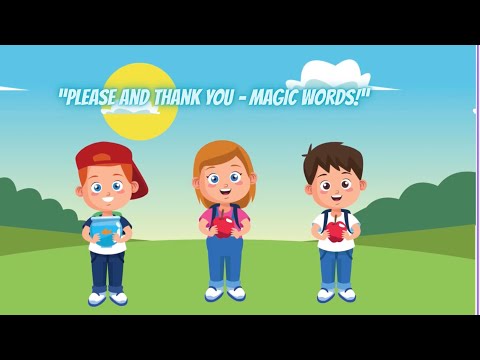 Please and Thank You Song for Kids | Magic Words Manners Song | Fun Learning Video