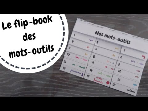 Le flip-book des mots-outils