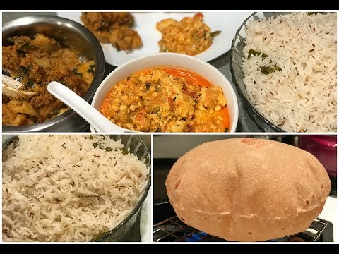 Indian Veg Dinner Routine | What I eat for Dinner | Lunch/Dinner Ideas | Indian Lunch/Dinner Prep Video