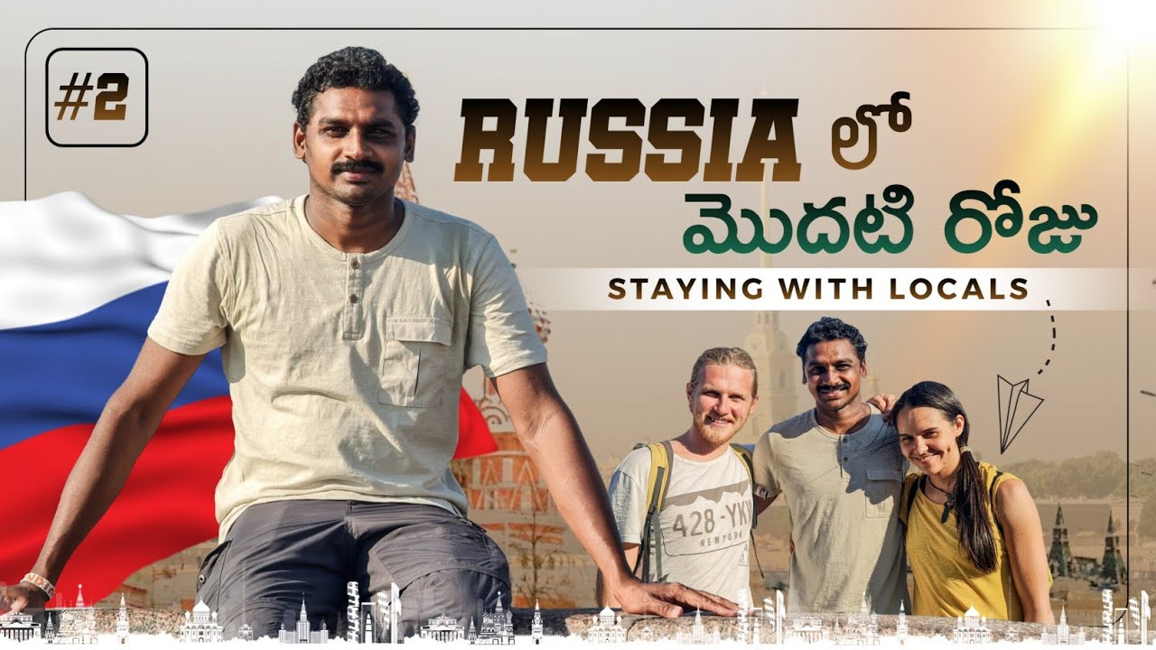 First Day In Russia 🇷🇺 | Saint Petersburg | Uma Telugu Traveller