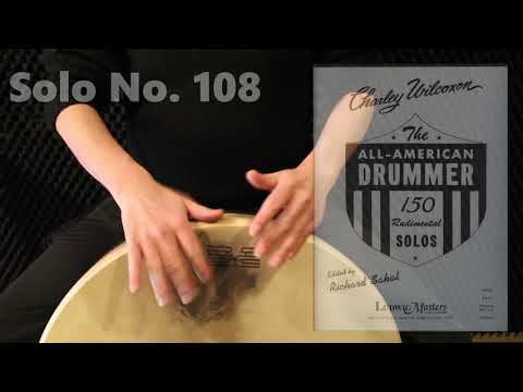 Solo No. 108  - The All-American Drummer - Charley Wilcoxon - Mobiler Musikunterricht Regensburg