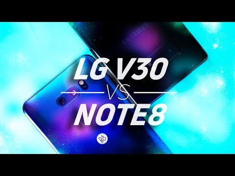LG V30 vs Samsung Galaxy Note 8