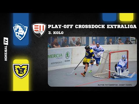 Highlights 3.kola CROSSDOCK Extraligy hokejbalu | HBC Pardubice vs. HBC Hostivař