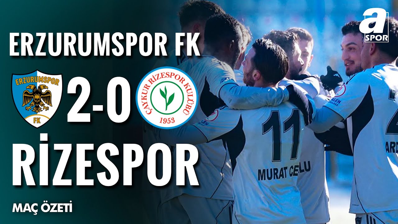 Erzurumspor FK vs Çaykur Rizespor Highlights