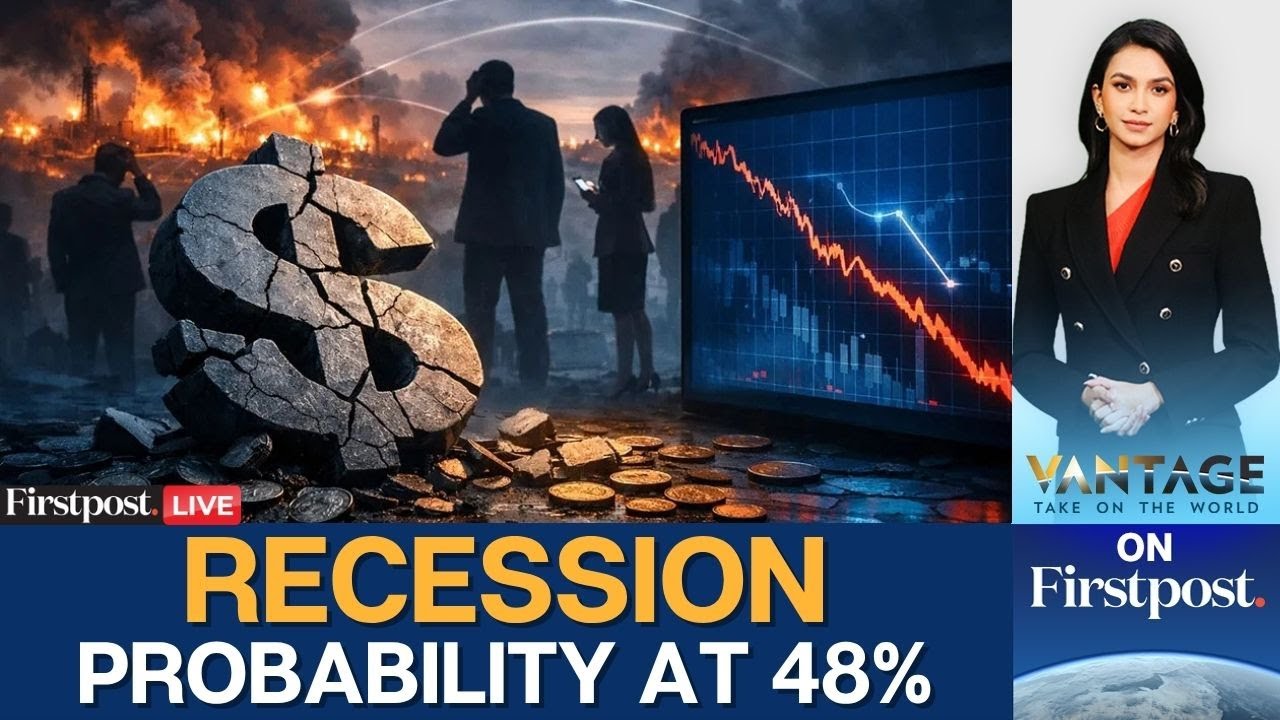 US Iran War LIVE: US Recession Fears Rise Amid Expanding West Asia Conflict | Vantage on Firstpost
