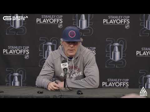 Jared Bednar | Morning Skate Availability | R1 G2