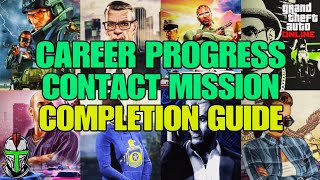 GTA Online: Career Progress Contact Mission Comple