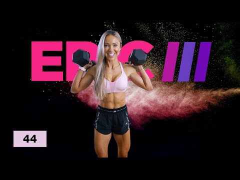 emPOWERed Full Body Giant Sets Strength & Cardio Workout | EPIC III Day 44