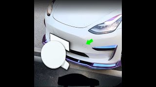TAPTES Replacement Cover on Front Tow Hook for Tesla Model 3