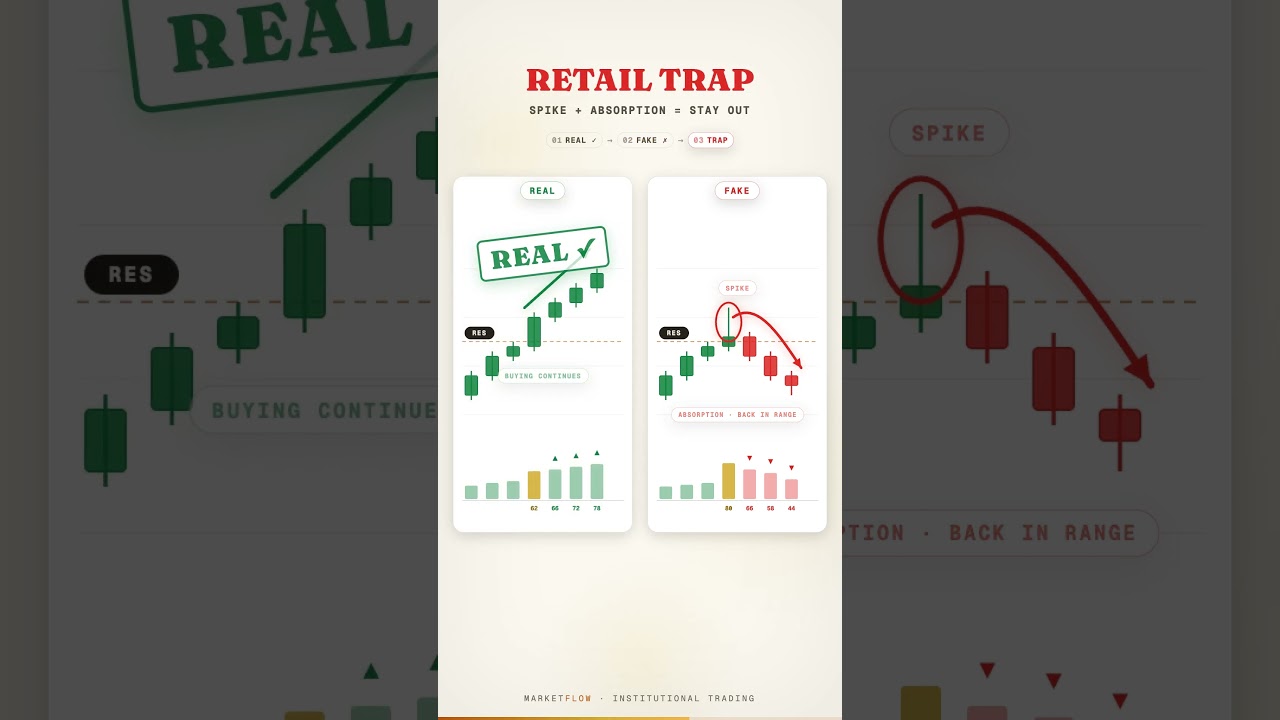 Real Breakout or Retail Trap? Spot It BEFORE You Enter ⚠️ #Shorts #XAUUSD #Forex #Trading