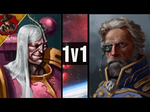 Imperial Navy vs Chaos | 1v1 | Battlefleet Gothic Armada 2