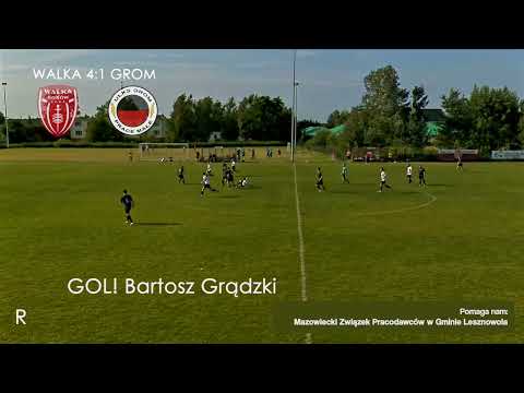 (20250621) WALKA Kosów : ULKS Grom Prace Małe. Gol na 4:1. Bartosz Grądzki