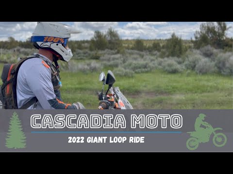 2022 Giant Loop Ride - 200+ miles of muddy dualsport in Eastern Oregon