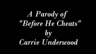 Before She Keys (Parody of "Before He Cheats" by Carrie Underwood)
