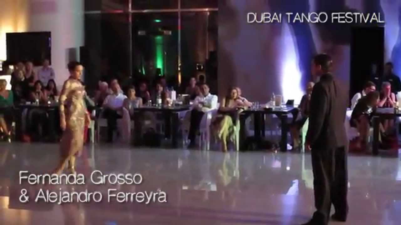 Dubai Tango Festival 2014 - Fernanda Grosso and Alejandro Ferreyra