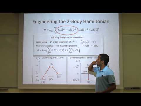 Quantum simulation of the Haldane phase with trapped ions