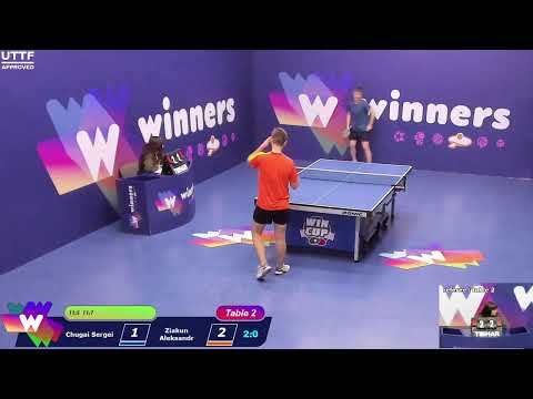 WINners CUP table 2  08.12  Chugai Sergei - Ziakun Aleksandr  19:30