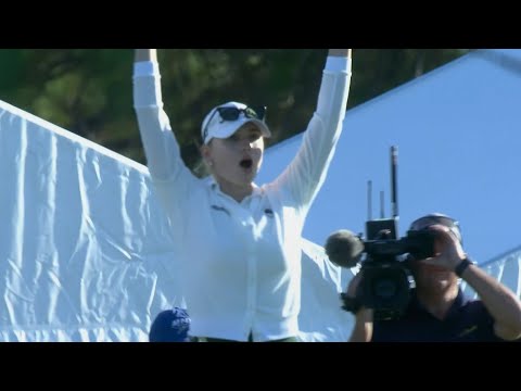 Nataliya Guseva and Nelly Korda 2025 ANNIKA Final Round