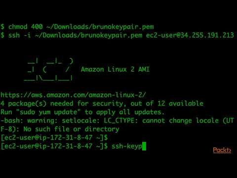AWS Certified Security – Specialty Using Key Pairs with EC2 Instances | packtpub com