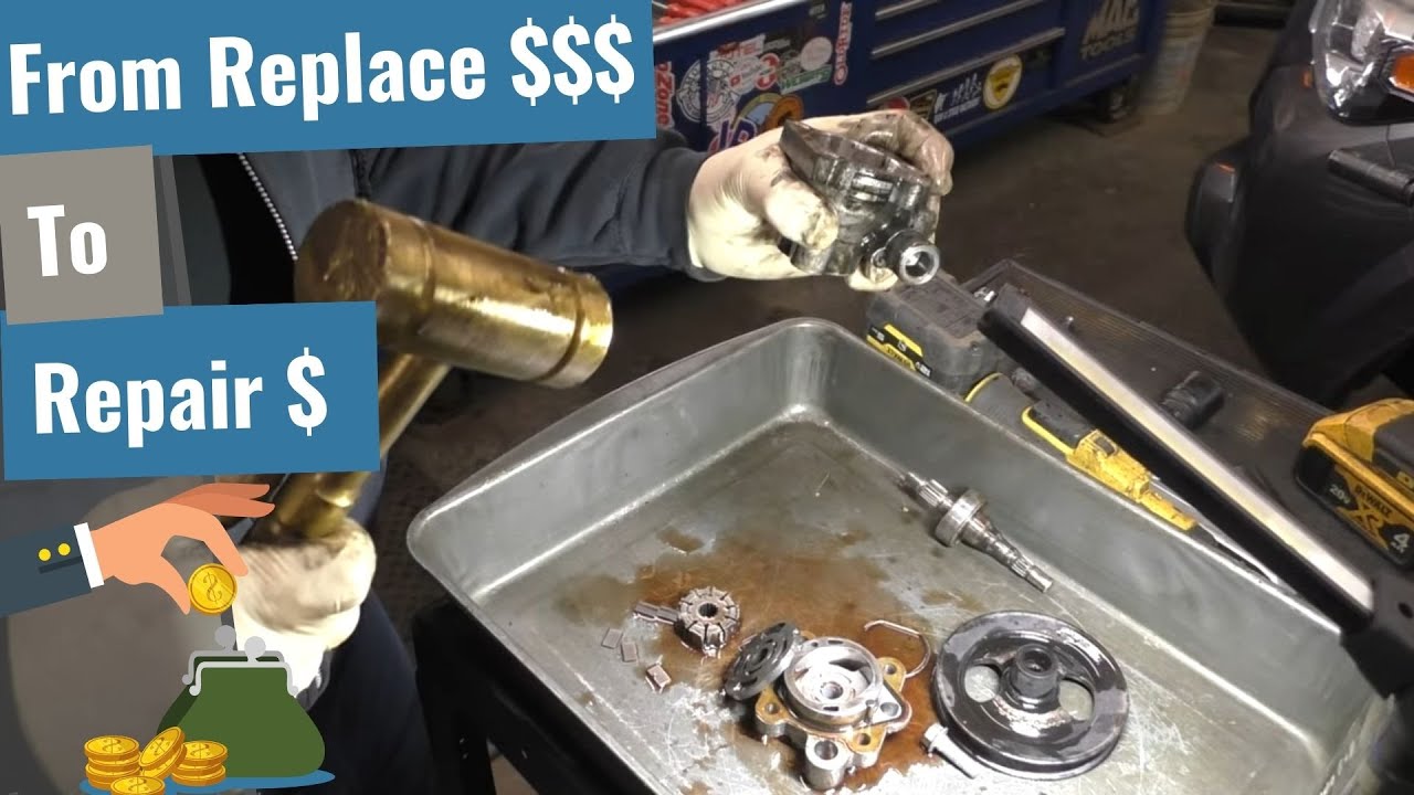 Hyundai Accent - From Pump Replacement To A Bearing Replacement