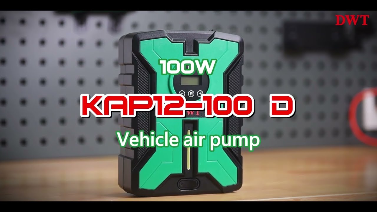 Автомобільний компресор DWT KAP12-100 D відео 1