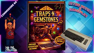 Traps n’ Gemstones C64 Review – Modern Retro Masterpiece on the Commodore 64!