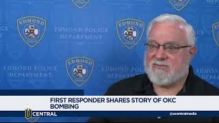 First responder shares his inspiring story behind message left after the Oklahoma City bombing