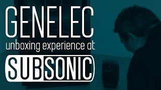 Video thumbnail for Part 1 - GENELEC DAY - 1038B & 7073A Sub - An Unboxing Experience by SUBSONIC