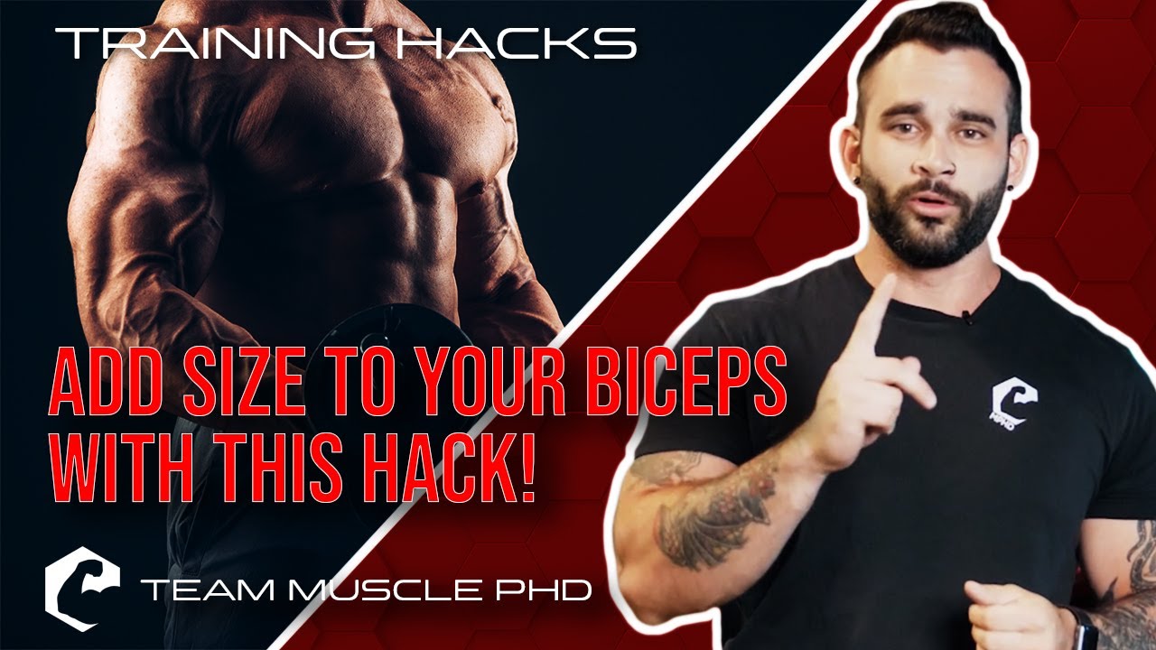 TRAINING HACKS - Add Size To Your Biceps With This Hack!