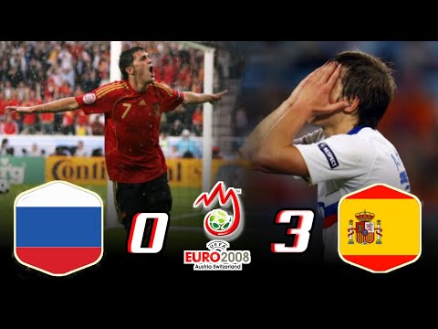 The night Spain beat Russia and denied them the dream of reaching the Euro 2008 final