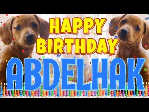 Happy Birthday Abdelhak! ( Funny Talking Dogs ) What Is Free On My Birthday