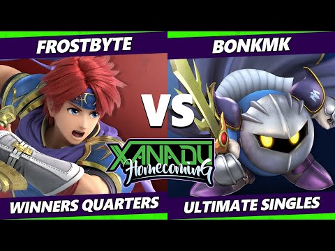 Xanadu Homecoming Winners Quarters - Frostbyte (Roy) Vs. BONKmk (Meta Knight) Smash Ultimate - SSBU