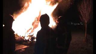 preview picture of video 'Kerstboomverbranding Krimpen aan den IJssel'