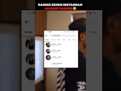 Danish Zehen Instagram Account Hacked 🥺 | #shorts #trending #danishzehen