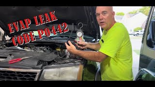 Code P0442 Chevy Silverado Small EVAP Leak Detected **Easy Fix**