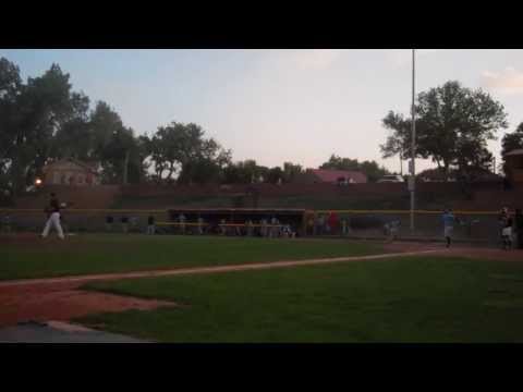 Dylan Porter strikes out Taos batter #1