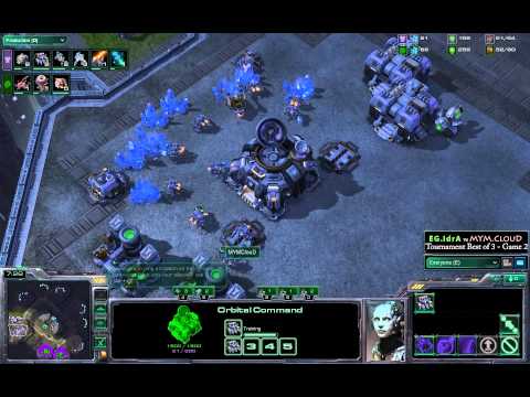 SC2 Tournament Match - IdrA vs Cloud - ZvT - Game 2