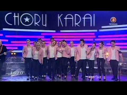 Chorų Karai 2012.04.08 Kauno raj. BOŽOLĖ choro pasirodymas - Aukštumos