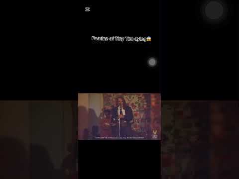 Footage of Tiny Tim dying😱 #viralvideo #posting #shorts #tinytim