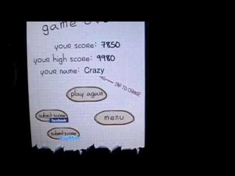 iPhone video app review | Doodle Jump (update) - YouTube