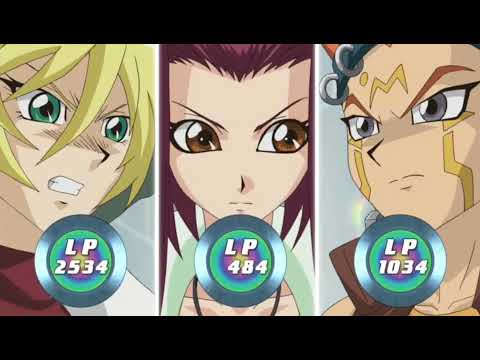 Aki and Crow VS Shelly LeBlanc Part 5 | BLACK ROSE DRAGON and BLACK-WINGED DRAGON | Yu-Gi-Oh! 5Ds