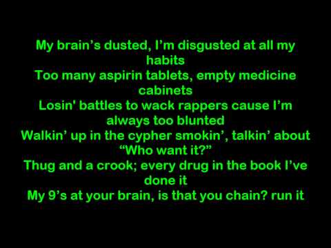 Eminem - Weed Lacer  Lyrics [HQ/HD]