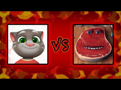 Talking Tom VS Charlie the Steak (Pokémon Battle)