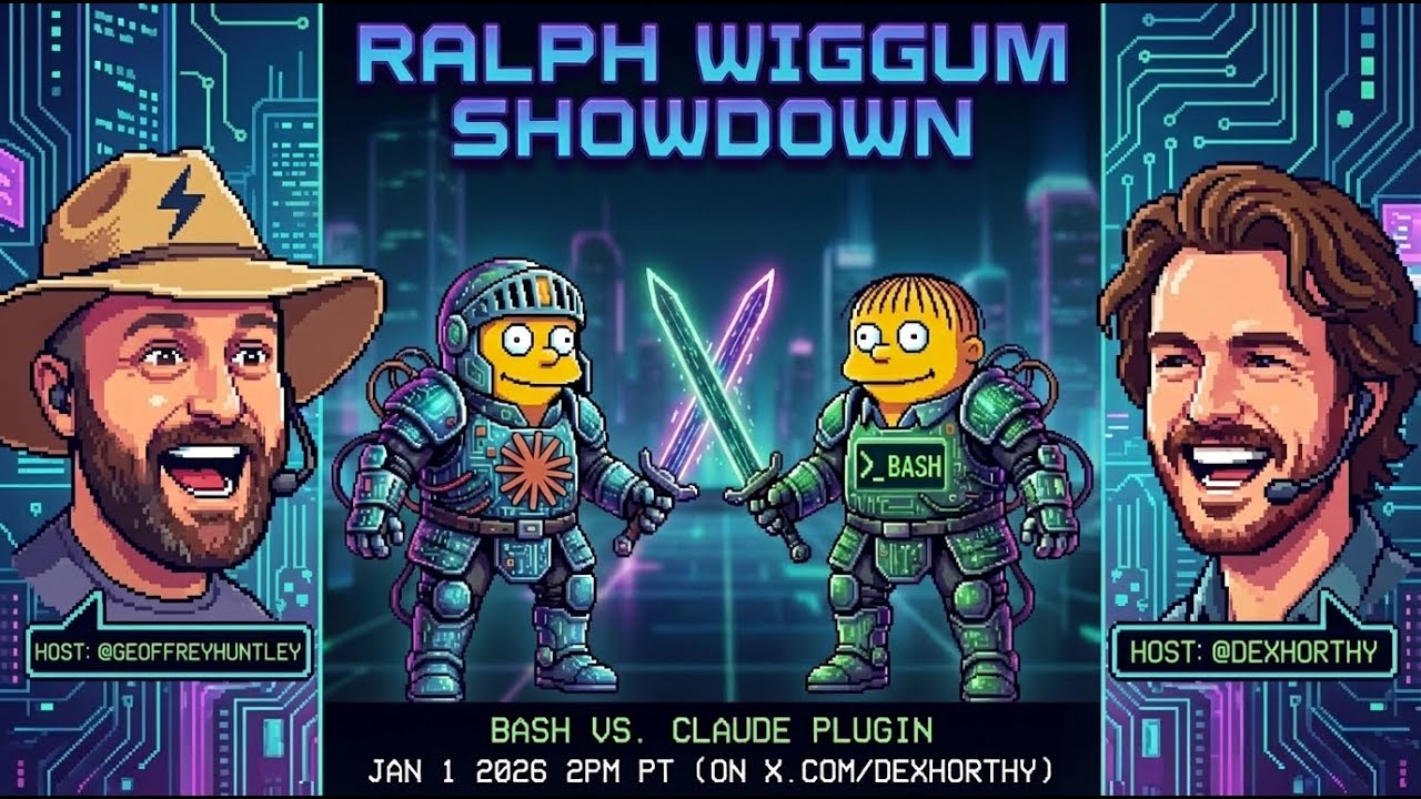 Ralph Wiggum Showdown with Geoffrey Huntley
