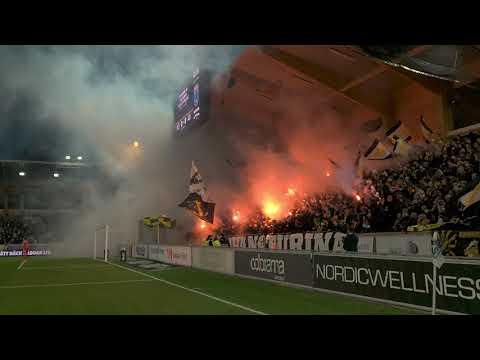 AIK-klackens pyro (Sirius - AIK 1-1)