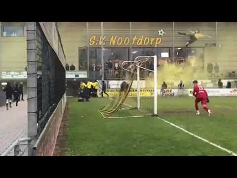 Nootdorp - Jong Den Bosch en de winnende 3-2 van Serrano van der Hurk