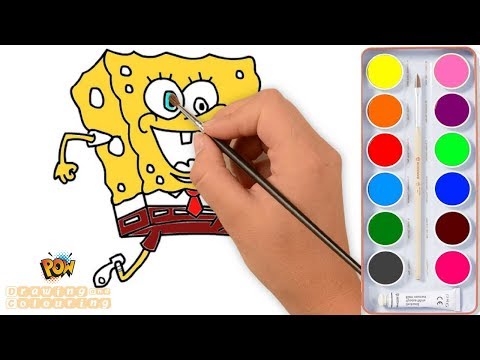 Spongebob SquarePants Coloring Pages | spongebob squarepants coloring page for kids learning