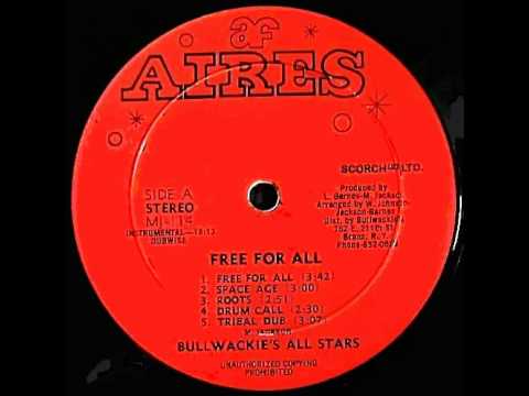 DUB LP- FREE FOR ALL - BULLWACKIE ALL STARS - Free For All