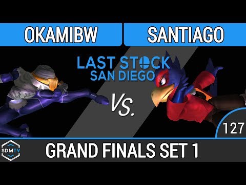 LSSD 127 - OkamiBW (Sheik) vs. Santiago (Falco) - SSBM Grand Finals Set 1 - Smash Melee