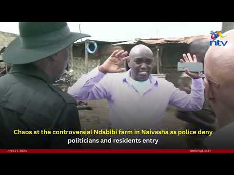 Chaos as Jimi Wanjigi and other politicians are teargassed in Naivasha